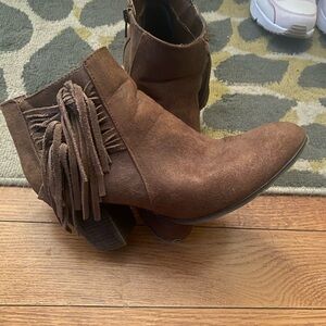 Womens tassel bootie